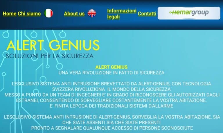 ALERT-GENIUS - Startupeasy