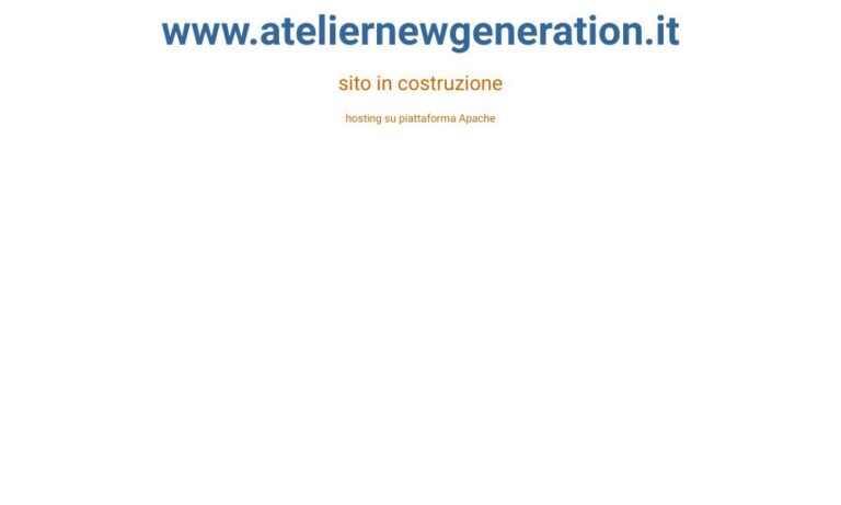 ATELIER NEW GENERATION S.R.L - Startupeasy