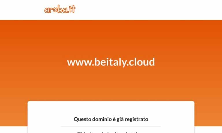 BE ITALY - Startupeasy