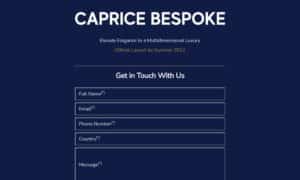 CAPRICE BESPOKE - Startupeasy