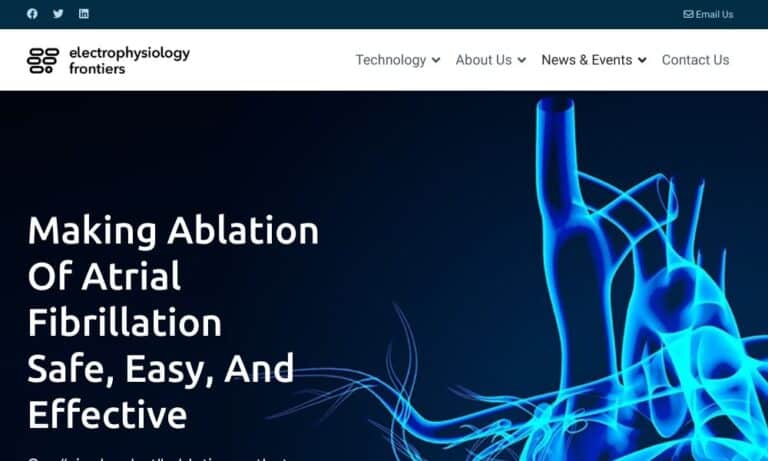 ELECTROPHYSIOLOGY FRONTIERS - Startupeasy