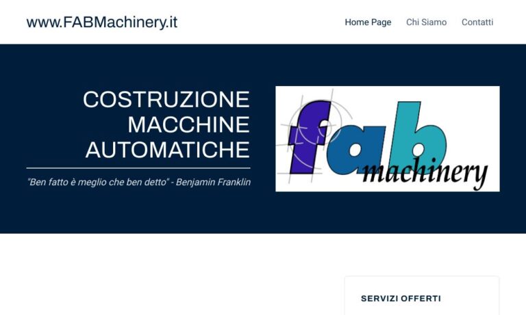 FAB MACHINERY - Startupeasy