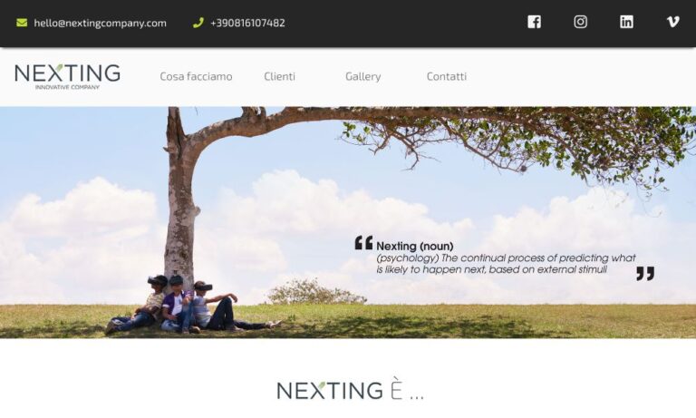 NEXTING - Startupeasy