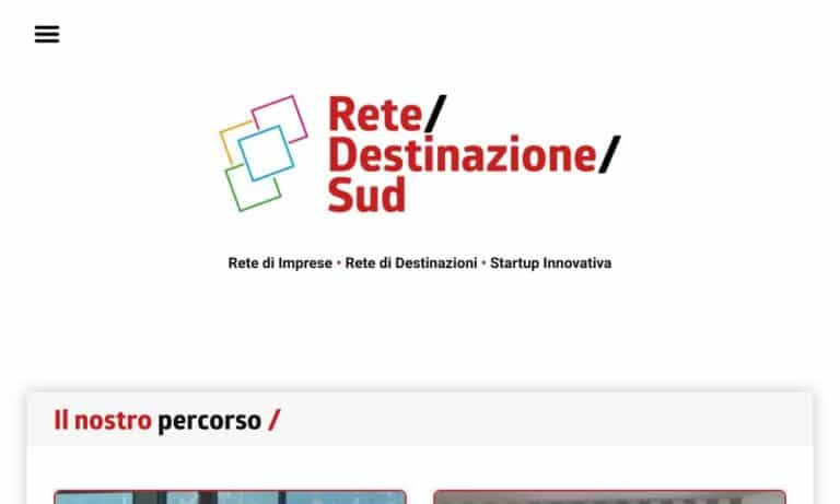 RETE DESTINAZIONE SUD - Startupeasy