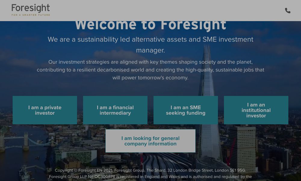 Foresight Group - Startupeasy